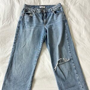 Garage Slouchy Fit Distressed Women Jeans
